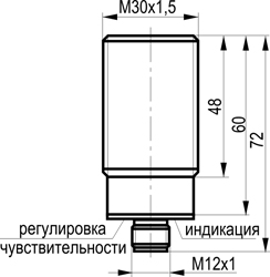 Габариты CSB AC82A5-43P-10-LZS4